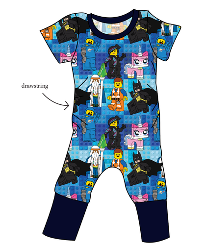 Everything is Awesome Grow With Me Pants And Shorts Romper