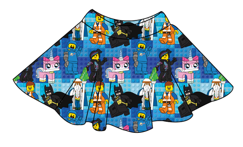 Everything is Awesome Ladies' Circle Skirt