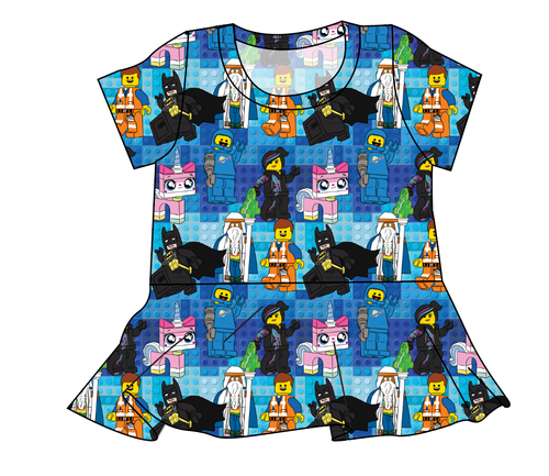Everything is Awesome Ladies' Peplum Top