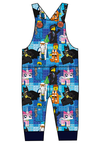 Everything is Awesome Overalls and Shortalls