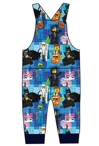 Everything is Awesome Overalls and Shortalls