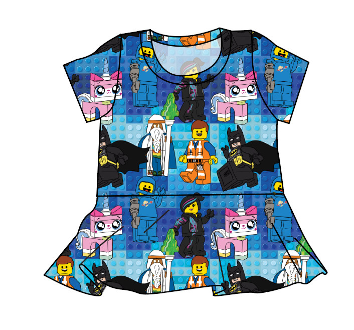 Everything is Awesome Peplum Top