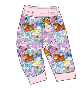 Enchanting Poke Ladies' Joggers and Jogger Shorts
