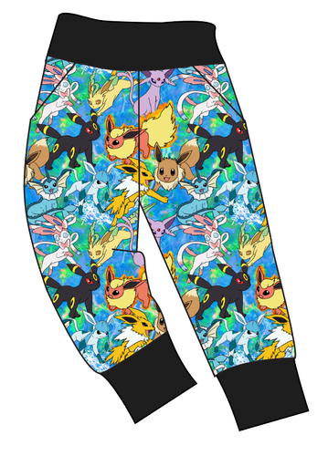 Eeveelution Basic Joggers And Jogger Shorts