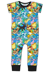Eeveelution Bennett Pants and Shorts Length T-Shirt Romper