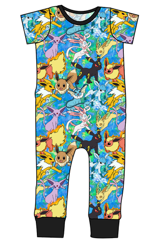 Eeveelution Emmett Pants And Shorts T-Shirt Romper