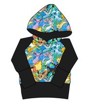 Load image into Gallery viewer, Eeveelution Grow With Me Hoodie (or Crewneck)