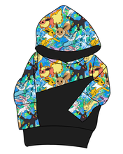 Load image into Gallery viewer, Eeveelution Grow With Me Hoodie (or Crewneck)
