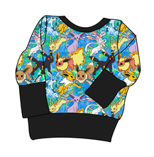 Load image into Gallery viewer, Eeveelution Grow With Me Hoodie (or Crewneck)