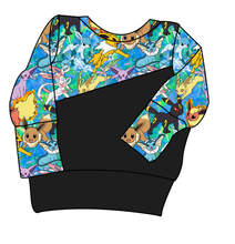 Load image into Gallery viewer, Eeveelution Grow With Me Hoodie (or Crewneck)