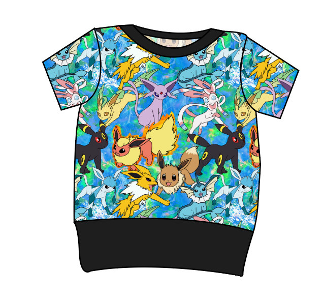 Eeveelution Grow With Me Tee