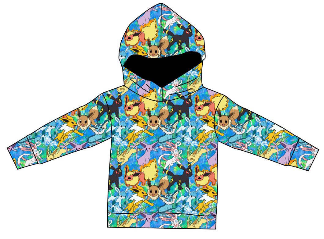 Eeveelution Ladies Oversized Hoodie