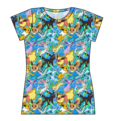 Eeveelution Ladies' Basic Tee