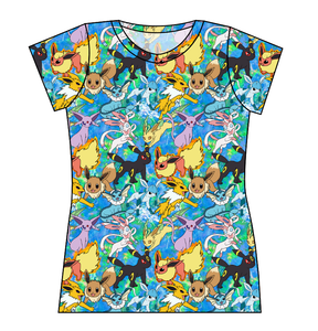 Eeveelution Ladies' Basic Tee