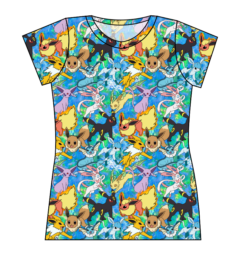 Eeveelution Ladies' Basic Tee