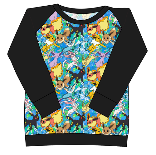 Eeveelution Ladies' Classic Crewneck