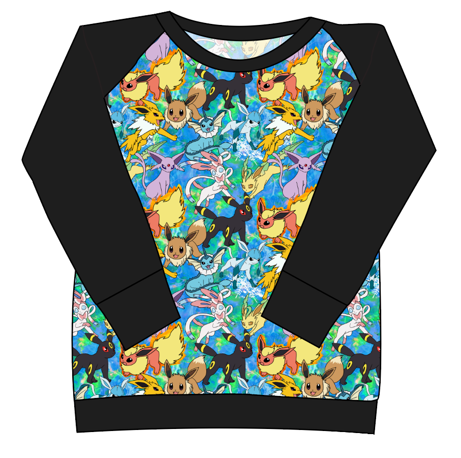Eeveelution Ladies' Classic Crewneck