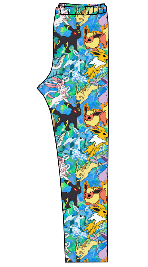 Eeveelution Ladies' Lounge Leggings