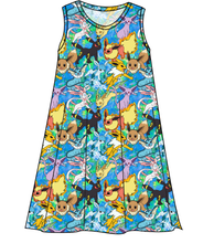 Load image into Gallery viewer, Eeveelution Ladies&#39; Swing Dress