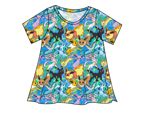 Eeveelution Ladies' Swing Tee
