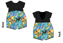 Load image into Gallery viewer, Eeveelution Low Back Romper and Bubble Romper