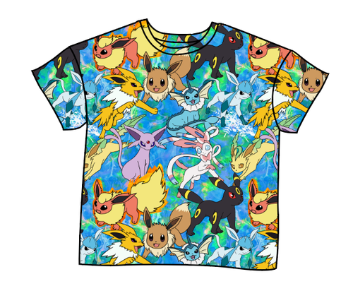 Eeveelution Oversized Tee