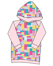 Load image into Gallery viewer, Cupcake Blocks Classic Hoodie (or Crewneck)