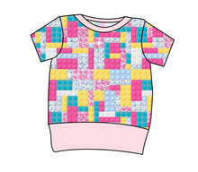 Load image into Gallery viewer, Cupcake Blocks Grow With Me Tee