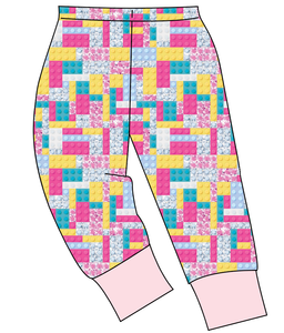 Cupcake Blocks Ladies' Lounge Pants