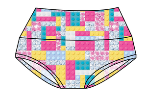 Cupcake Blocks Ladies' Underwear