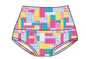 Cupcake Blocks Ladies' Underwear