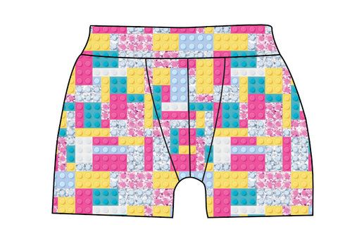Cupcake Blocks Mens' Boxer Briefs