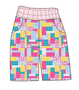 Cupcake Blocks Mens' Joggers and Jogger Shorts