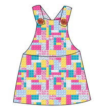 Load image into Gallery viewer, Cupcake Blocks Skirt-Alls