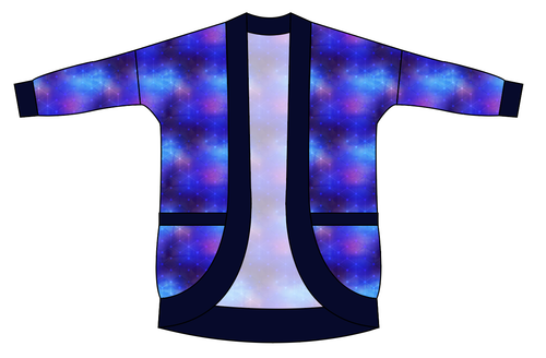 Cool Geo Ladies' Cocoon Cardigan