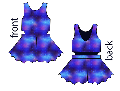 Cool Geo Kids Playsuit