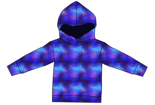 Cool Geo Ladies Oversized Hoodie