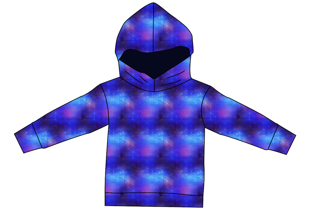 Cool Geo Ladies Oversized Hoodie