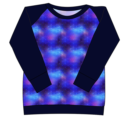Cool Geo Ladies' Classic Crewneck