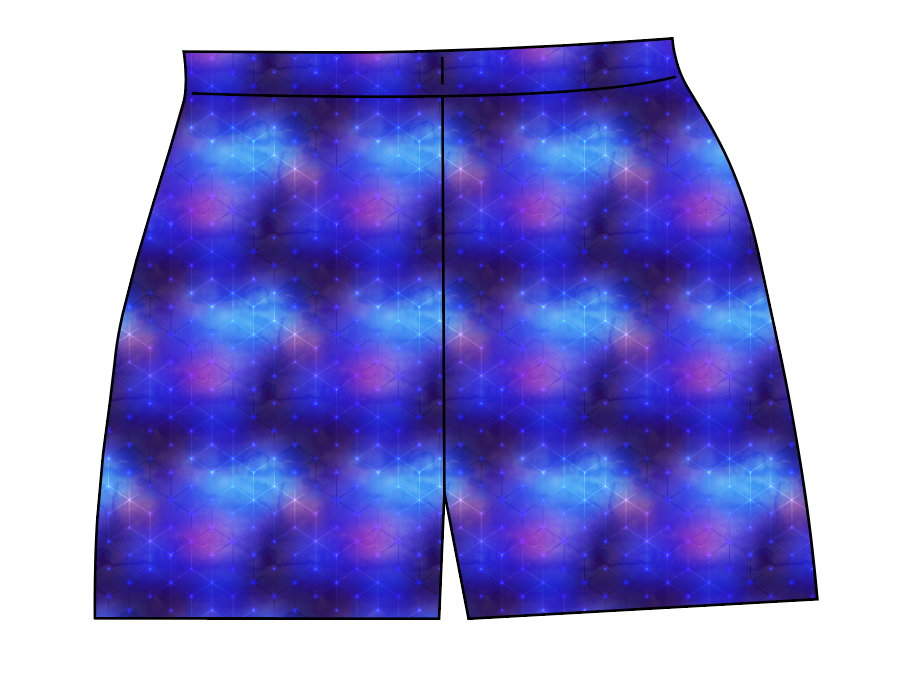Cool Geo Ladies' Lounge Shorts