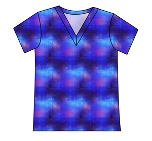Cool Geo Ladies' Slouchy V-Neck Tee