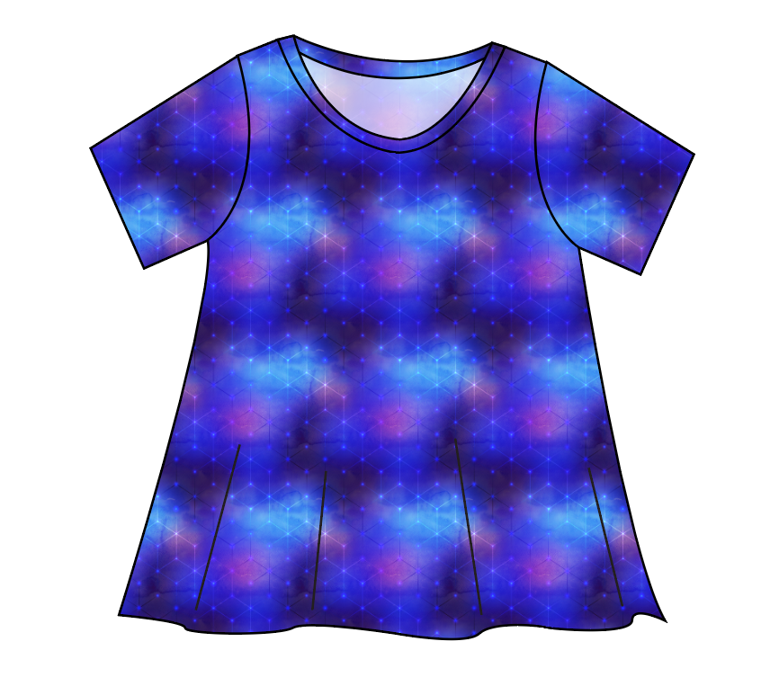 Cool Geo Ladies' Swing Tee