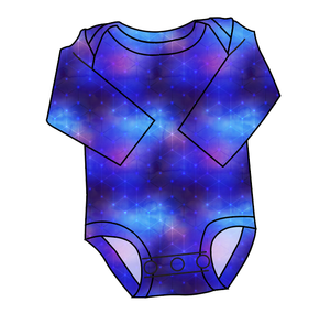 Cool Geo Lap Neck Bodysuit