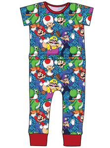 Bros and Foes Bennett Pants and Shorts Length T-Shirt Romper
