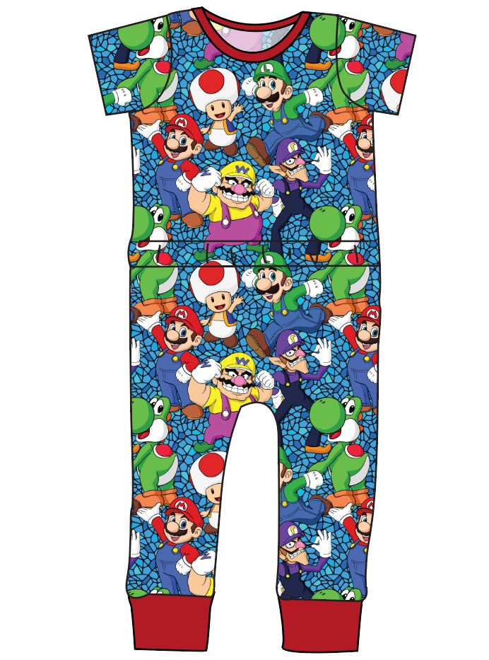 Bros and Foes Bennett Pants and Shorts Length T-Shirt Romper