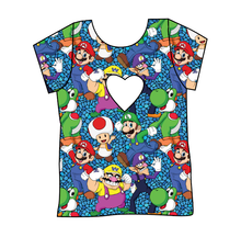 Load image into Gallery viewer, Bros and Foes Cambria Heart Back Tee