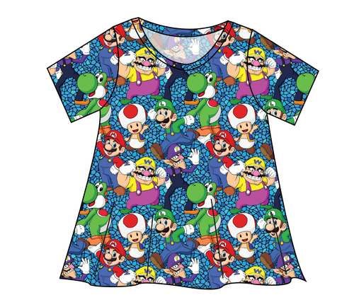 Bros and Foes Ladies' Swing Tee