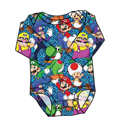 Bros and Foes Lap Neck Bodysuit