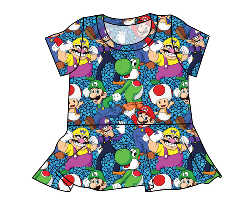Bros and Foes Peplum Top