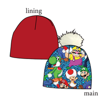 Load image into Gallery viewer, Bros and Foes Slouchy Beanie (Reversible!)